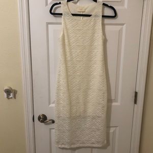 Everly Fitted Midi Dress | Aztec Print (NWOT)